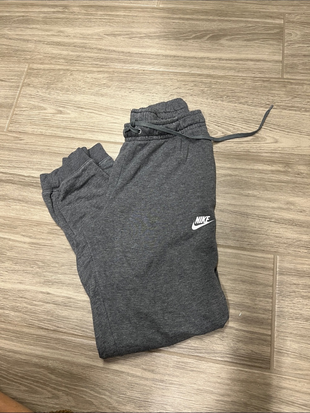 Nike Women’s Charcoal Gray Fleece Joggers